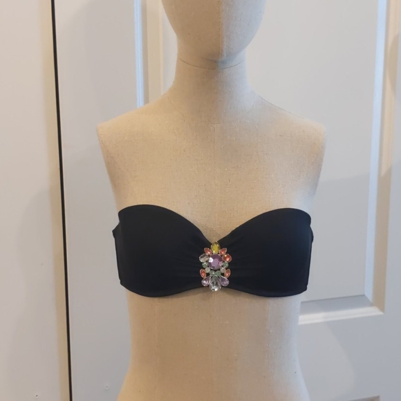Victoria's Secret Other - VS black bandeau bikini top - KC049